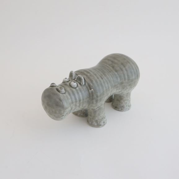 yʐ^zVintage Lisa Larson Flodhast Stora Zoo