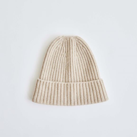 【写真】H& by POOL Cashmere Knitted Hat Beige