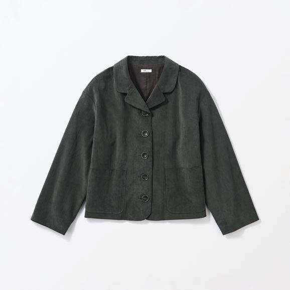 yʐ^zH& by POOL Corduroy Jacket Charcoal