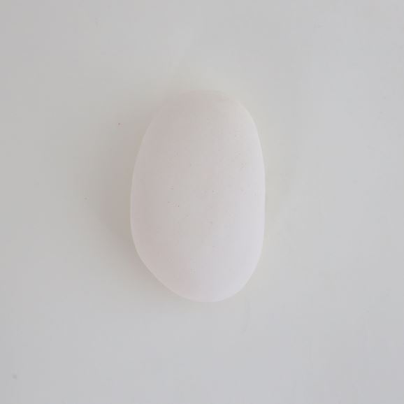 【写真】elemense pottery stone diffuser 楕円 ホワイト