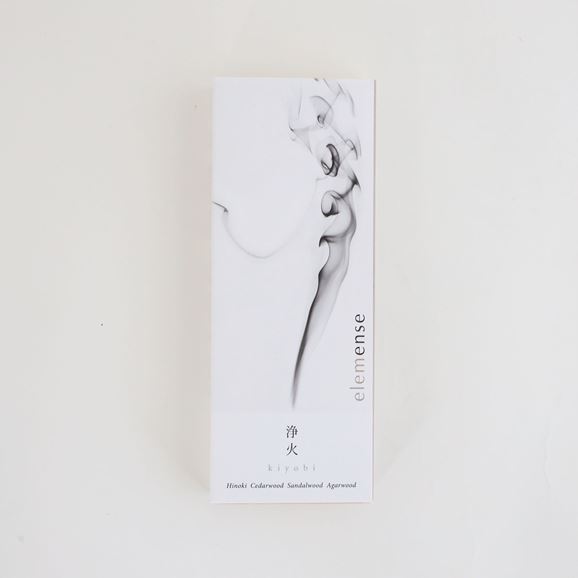 【写真】elemense incense kiyobi 40本 香立付き