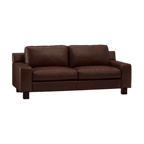 SERIEUX SOFA 1900 Smooth Light chocolate Natural