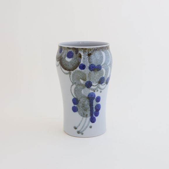 yʐ^zVintage Lisa Larson vase (unique piece)