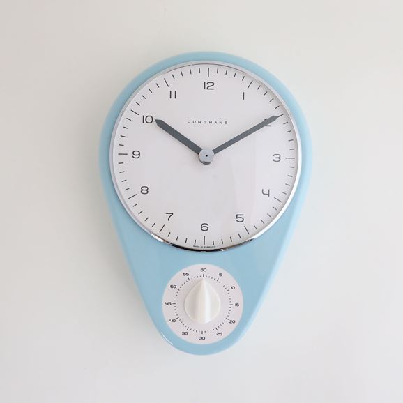 【写真】Max Bill Kitchen Clock by Junghaus