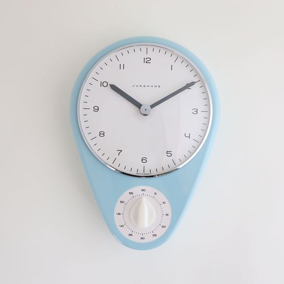 Max Bill Kitchen Clock by Junghaus