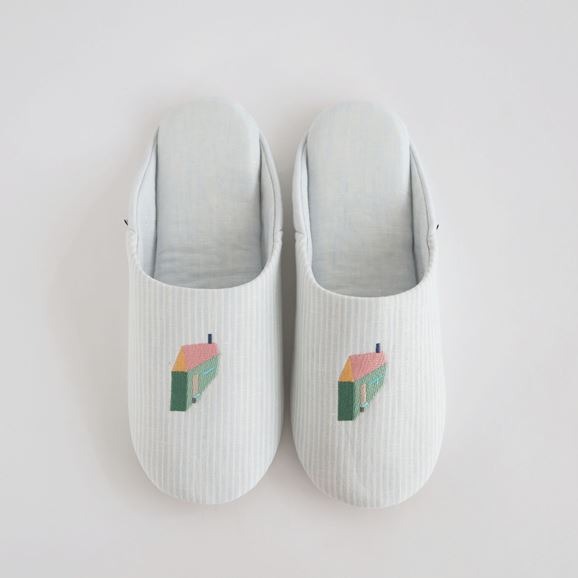 yʐ^zPOOL HO-me [V[Y M Stripe Blue
