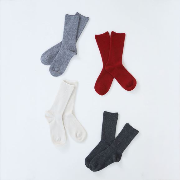 yʐ^zIDEE Cashmere Socks L `R[