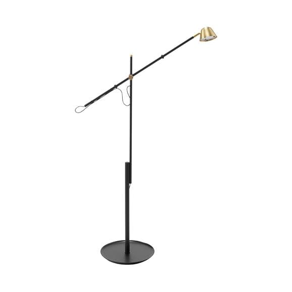 CAMPANA FLOOR ARM LAMP Brass