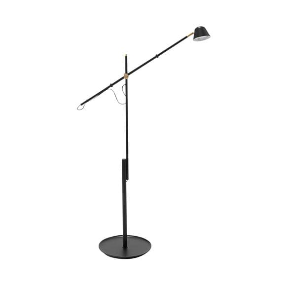 yʐ^zCAMPANA FLOOR ARM LAMP Black