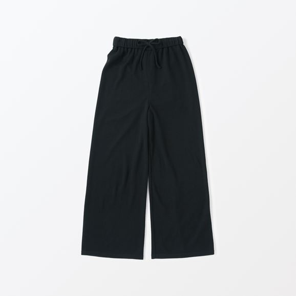 yʐ^zH& by POOL Cotton Wool Cutsew pants Black