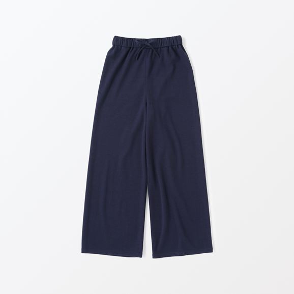 H& by POOL Cotton Wool Cutsew pants Navy