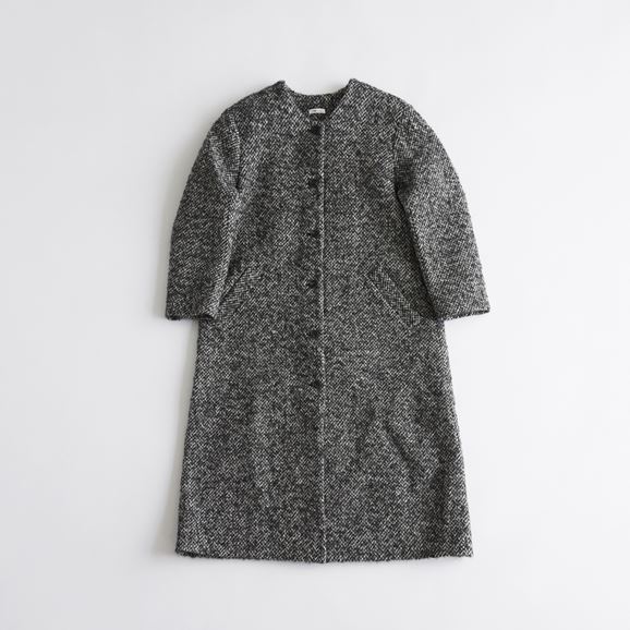 yʐ^zH& by POOL Coat Gray × Herringbone