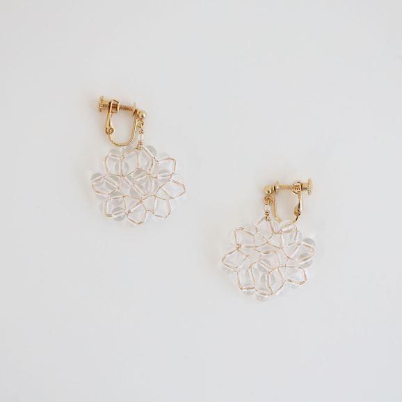 【写真】asumi bijoux asatsuyu thread earring