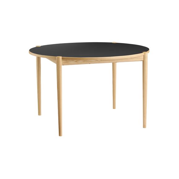 NOVA DINING TABLE ROUND 1200 Natural×Linoleum top