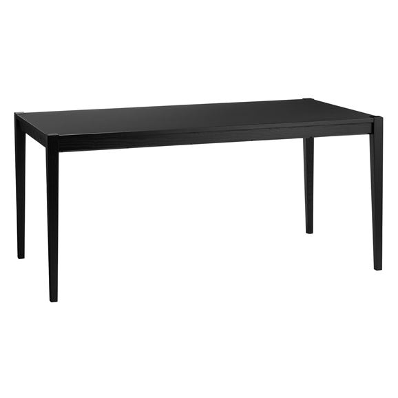 NOVA DINING TABLE SQUARE 1600 Black×Linoleum top