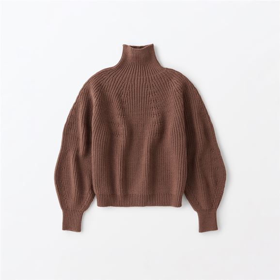 yʐ^zH& by POOL Sweater Brown