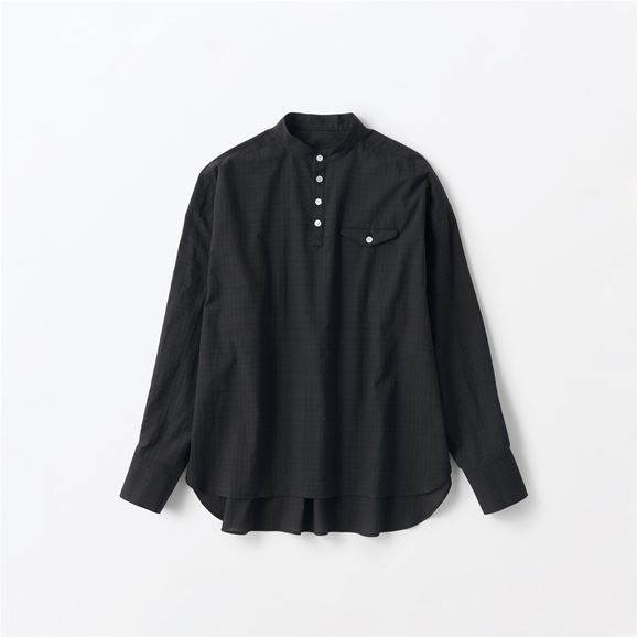 H& by POOL Regular Shirt Dobby Black