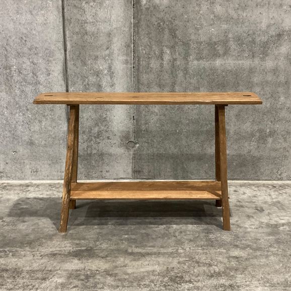 �y�ʐ^�z�y���B���e�[�W�Ƌ�z Vintage Wood Console Table