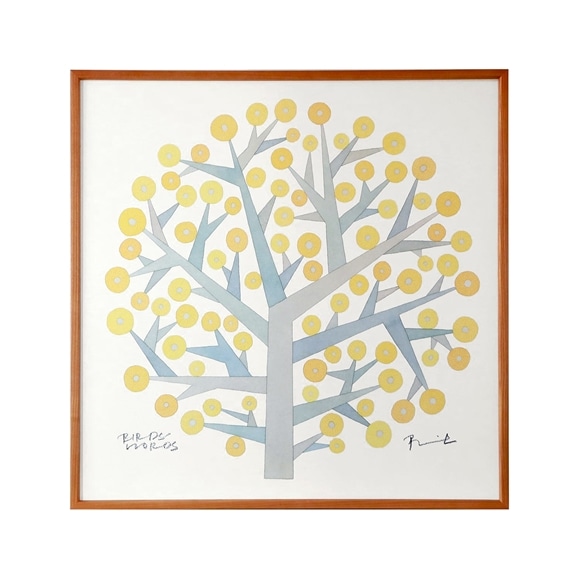 【写真】【定番品】 BIRDS' WORDS 「TREE OF HOPE」 60 ナチュラルフレーム