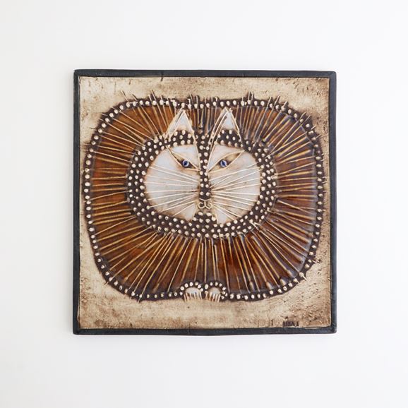 yʐ^zVintage Lisa Larson Unik cat 