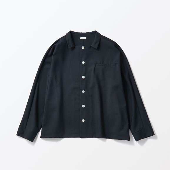 H& by POOL Wide Shirt iLSjDark Blue