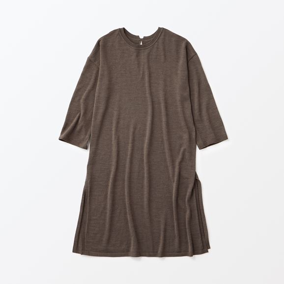 yʐ^zH& by POOL Knitted dress Brown