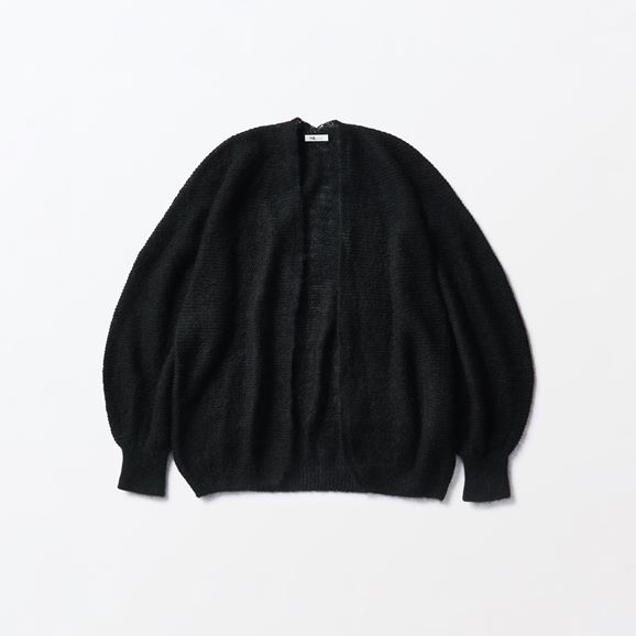 H& by POOL Mohair Cardigan Black