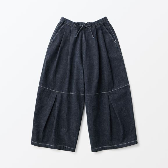 H& by POOL Denim Wide Pants Indigo Blue Assort