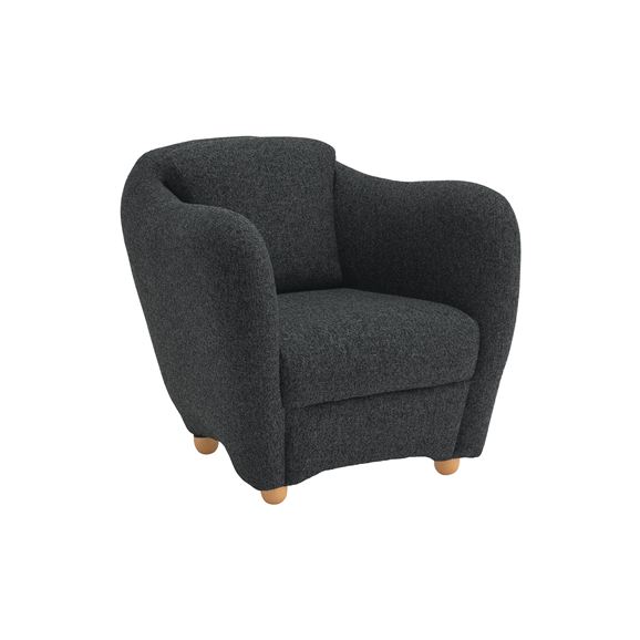 �y�ʐ^�zMINI MILLER ARM CHAIR Boucle Black