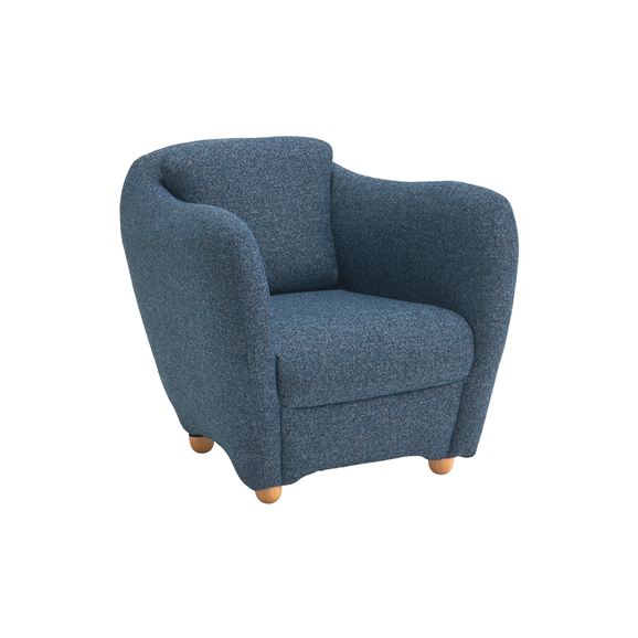 �y�ʐ^�zMINI MILLER ARM CHAIR Boucle Blue