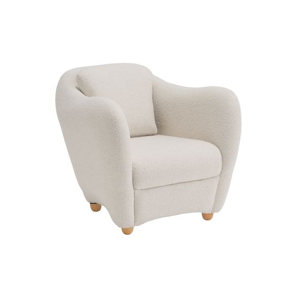 �y�ʐ^�zMINI MILLER ARM CHAIR Boucle Ivory