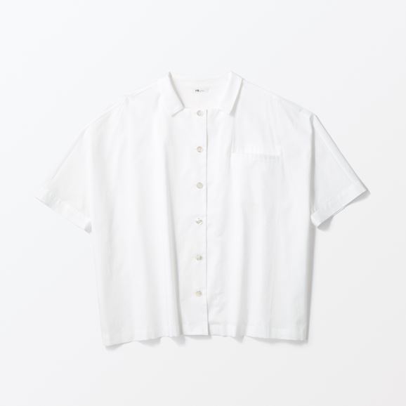 �y�ʐ^�zH& by POOL Wide Shirt Off White