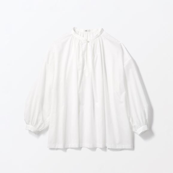 �y�ʐ^�zH& by POOL Church Blouse Off White