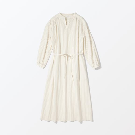 �y�ʐ^�zH& by POOL One-Piece Off White Stripe