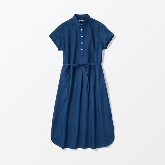 �y�ʐ^�zH& by POOL French Sleeve One-Piece Shirt Indigo