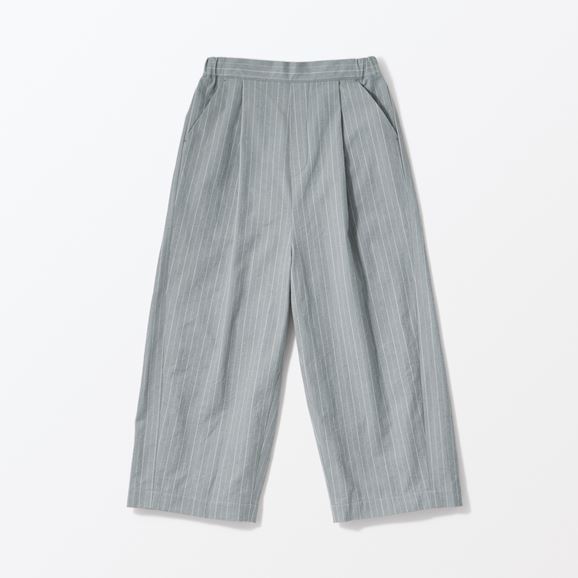 H& by POOL Pants Gray Stripe