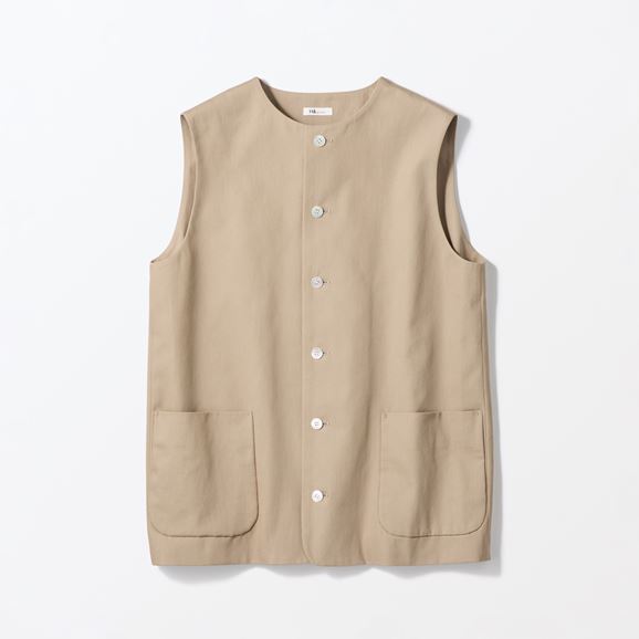 �y�ʐ^�zH& by POOL Vest Beige
