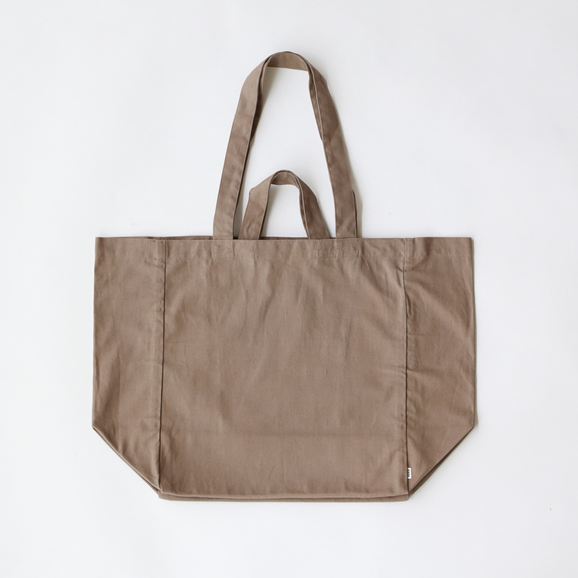 �y�ʐ^�zIDEE Cotton Linen Tote Bag ���C�g�u���E��