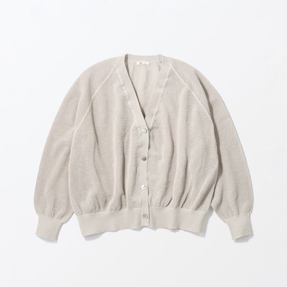 �y�ʐ^�zH& by POOL Cotton Cardigan Ivory