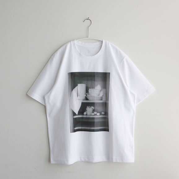 �y�ʐ^�zIDEE Photography Tshirt M Mushroom �z���C�g