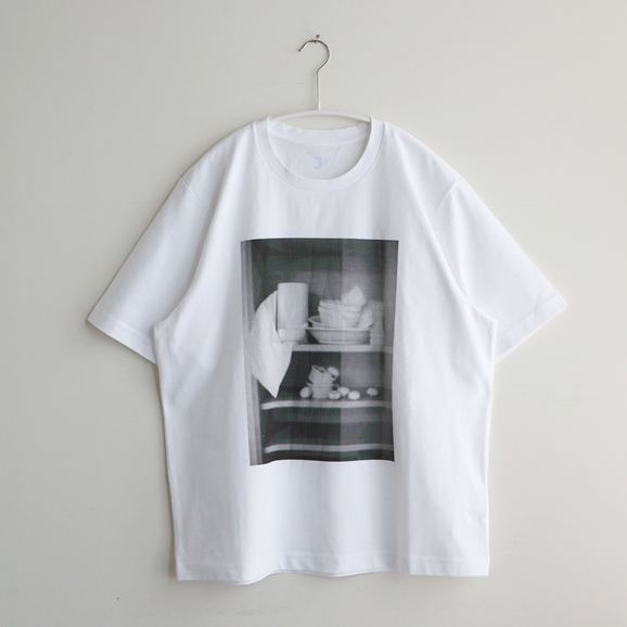 �y�ʐ^�zIDEE Photography Tshirt L Mushroom �z���C�g