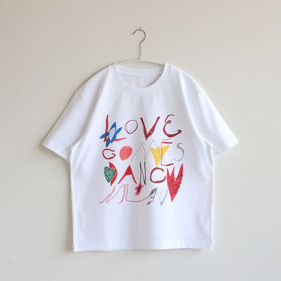 �y�ʐ^�zIDEE Artist Tshirt Mao Yoshino Love Comes Dancing
