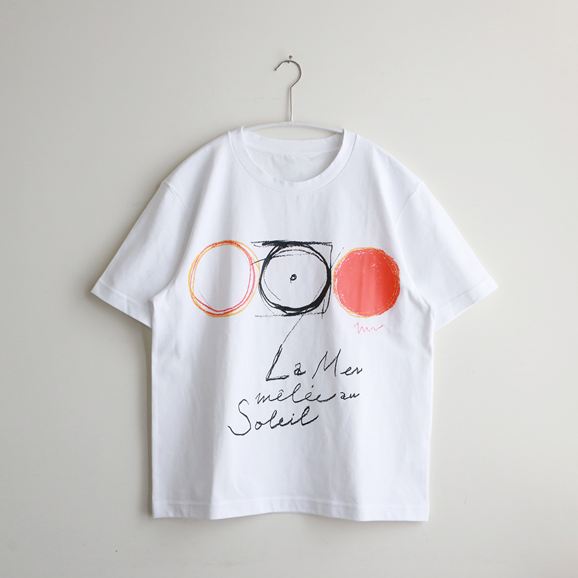 �y�ʐ^�zIDEE Dessin Tshirt La Mer melee au Soleil