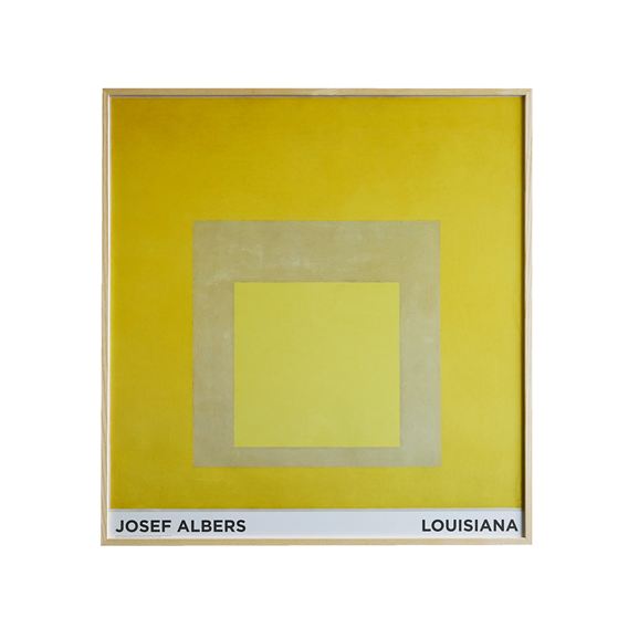 �y�ʐ^�z�y��ԕi�z �W���Z�t�E�A���o�[�X �uHomage to the Square - Yellow Climate (1961)�v #���C�W�A�i�ߑ���p��