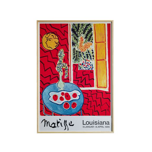 �y�ʐ^�z�y��ԕi�z �A�����E�}�e�B�X �uRed interior with display (1947)�v #���C�W�A�i�ߑ���p��