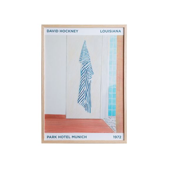 �y�ʐ^�z�y��ԕi�z �f�C���B�b�h�E�z�b�N�j�[ �uPark Hotel Munich(1972)�v #���C�W�A�i�ߑ���p��