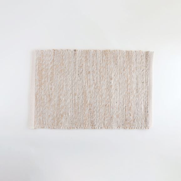 �y�ʐ^�z���O IDEE Jutemat 40×60cm �z���C�g