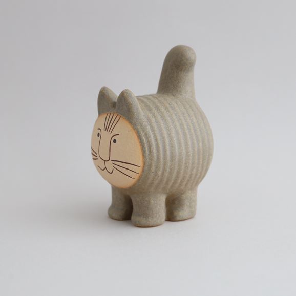 �y�ʐ^�z�y��ԕi�zLisa Larson Cats Dieci Cat Gray