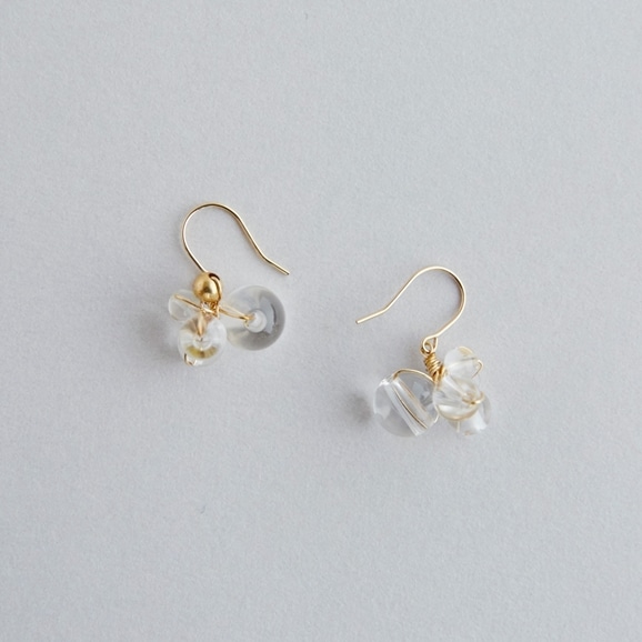 yʐ^zasumi bijoux asatsuyu mini pierce crystal