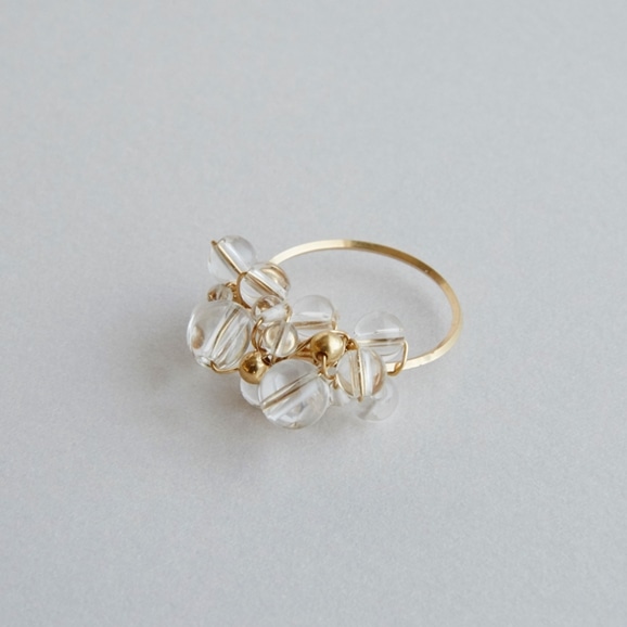 yʐ^zasumi bijoux asatsuyu ring crystal S